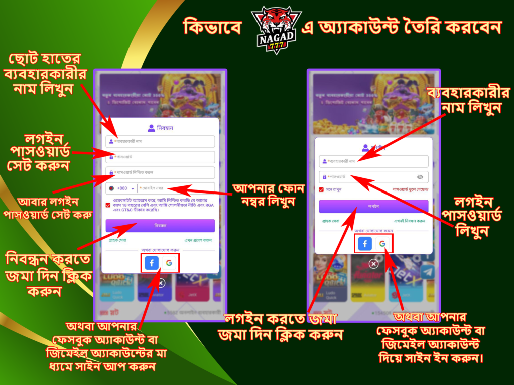 Nagad 777 Registration